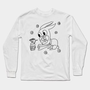 Les yeux vitreux Long Sleeve T-Shirt